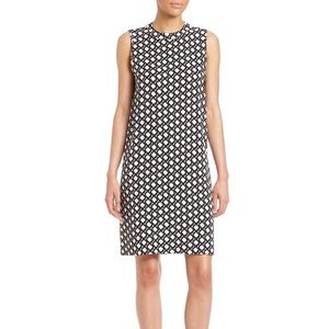 S'MaxMara Nemi Printed Shift Dress Size 8 NWT